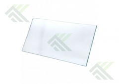 Стекло для щитка электросварщика 100х90 прозрачное
