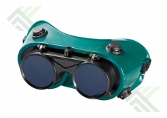 Очки для газовой сварки с откидными стеклами