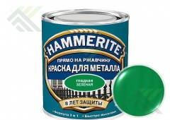Краска ХАММЕРАЙТ глянцевая 0,75л Зеленая