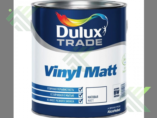 Краска DULUX VINYL MATT для потолка ВС мат. 2,5л УЦЕНКА КОЛЕРОВКА