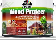 Пропитка для древесины Wood Protect бел. 10л