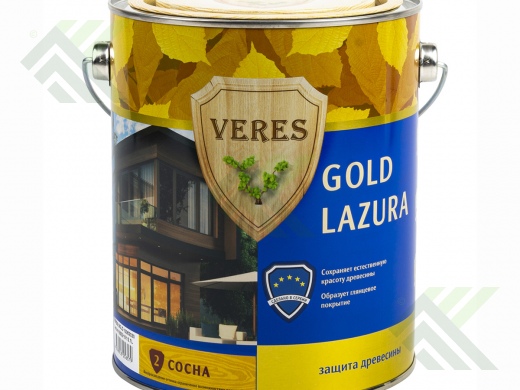Пропитка для древесины ВЕРЕС GOLD №2 сосна 2,7л