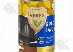 Пропитка для древесины ВЕРЕС GOLD №3 тик 0,9л
