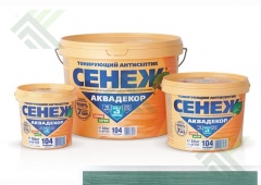 Пропитка для древесины Сенеж Аквадекор 1кг Лагуна №116