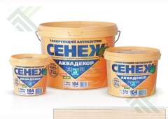 Пропитка для древесины Сенеж Аквадекор 2,5кг Иней №101