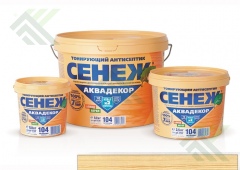 Пропитка для древесины Сенеж Аквадекор 1 кг. Бесцветн. №102