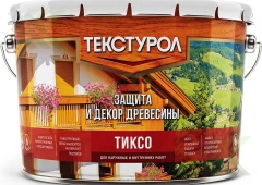 Пропитка для древесины ТЕКСТУРОЛ Тиксо 10л Калужница
