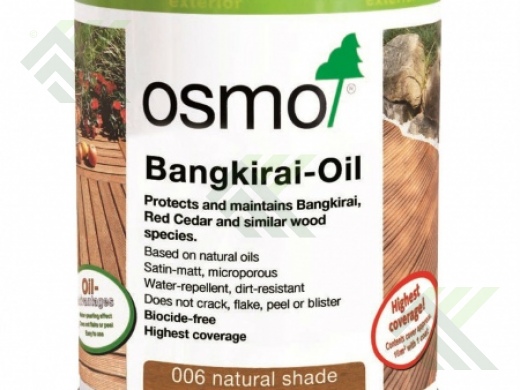Масло OSMO для террас 006 0,125л бангкираи