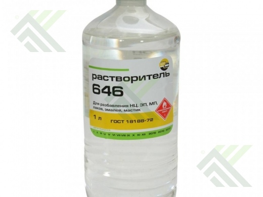 Растворитель 646 1л