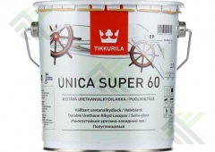 Лак TIKKURILA UNICA SUPER EP яхтный полуглянцевый 2,7л