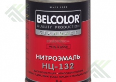Эмаль БЕЛКОЛОР НЦ-132 1,7 кг. белая