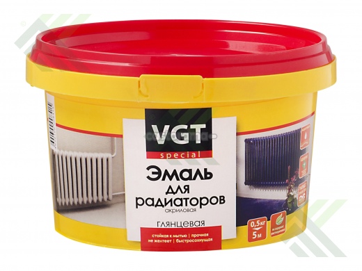 Эмаль ВГТ Профи акриловая для радиаторов 1кг