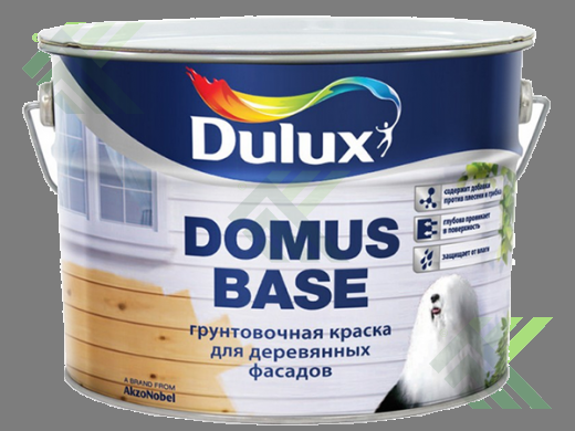 Краска DULUX DOMUS BASE матовая белая 10л