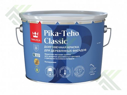 Краска TIKKURILA PIKA TEHO фасадная акрилатная с доб. масла, база А, мат. 9л