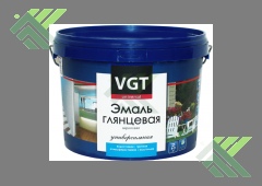 Эмаль ВГТ акриловая универсальная глянцевая 2,5кг