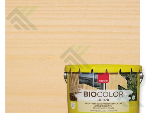 Пропитка д/дерева НЕОМИД BIO COLOR ULTRA NEW бесцветный-9л