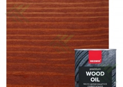 Масло деревозащитное НЕОМИД PREMIUM 0.75л. красное дерево