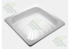 Поддон душевой стальной 70х70х16