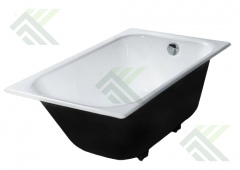Ванна чугунная КАПРИЗ 120х70см белая