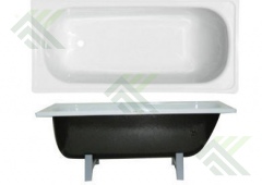 Ванна стальная REIMAR 160х70х40см с полим. покрытием