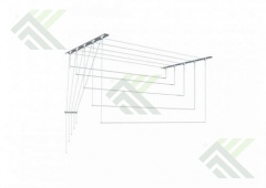 Сушилка для ванн потолочная 170 см.