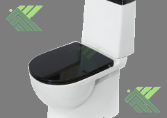 Унитаз-компакт Best color черный