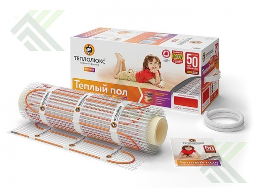 Пол теплый ТЕПЛОЛЮКС ТРОПИКС 170кВт-1,3м.кв.