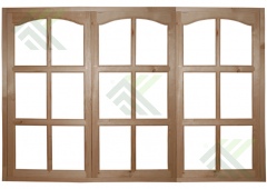 Террасный блок 1,2х1,2м п/а (стекло/ без фурн.)