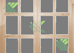 Террасный блок 1,2х0,6м ВРП (одинарный/ европетля/ замки/стекло/ 1-ств.)