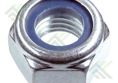 Гайка с нейлон.кольцом 10;12.