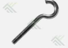 Винт с полукольцом 8х210