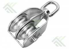 Блок стал. с вертлюгом двойной 50