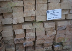 Доска обрезная 50х100х3000мм  (сухая)