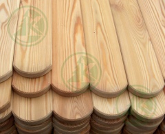 Доска заборная 20х100х1500мм с закругленным краем (от 50шт -113р)