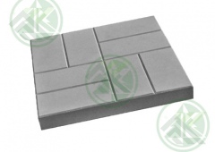 Плитка серая 400х400х50мм 