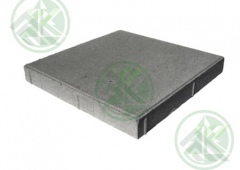 Плитка серая 400х400х50мм гладкая армированная (проволока 4мм) ( от 90шт-262р.)