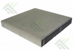 Плитка серая 500х500х50мм гладкая армированная (проволока 4мм) ( от 60шт-393р.)