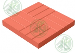 Плитка красная 500х500х50мм 
