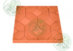 Плитка красная 500х500х50мм 