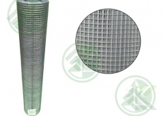 Сетка сварная  12,5х12,5х0,9мм (ширина 1,0м) оцинкованная