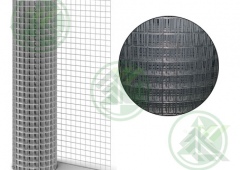 Сетка сварная  20х20х0,9мм (ширина 1м) оцинкованная