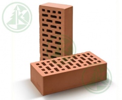 Кирпич лицевой одинарный М-150 (цвет-красный) 250х120х65мм (по Б/Н>1000-24,50)