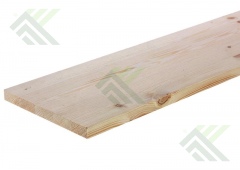 Мебельный щит  1200х220х18мм сорт АВ хвоя
