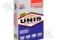 Наливной пол ЮНИС ГОРИЗОНТ быстротвердеющий 20кг