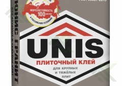 Клей ЮНИС ГРАНИТ плиточный 25 кг УЦЕНКА