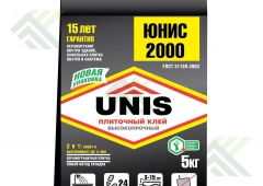 Клей ЮНИС-2000 плиточный 5 кг.