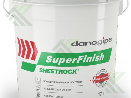 Шпаклевка DANOGIPS SuperFinish 17л