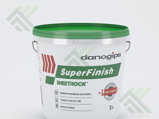 Шпаклевка DANOGIPS SuperFinish 3л
