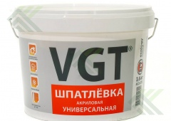 Шпаклевка ВГТ универсальная акриловая 3,6кг.