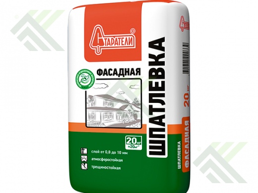 Шпаклевка СТАРАТЕЛИ фасадная 20кг